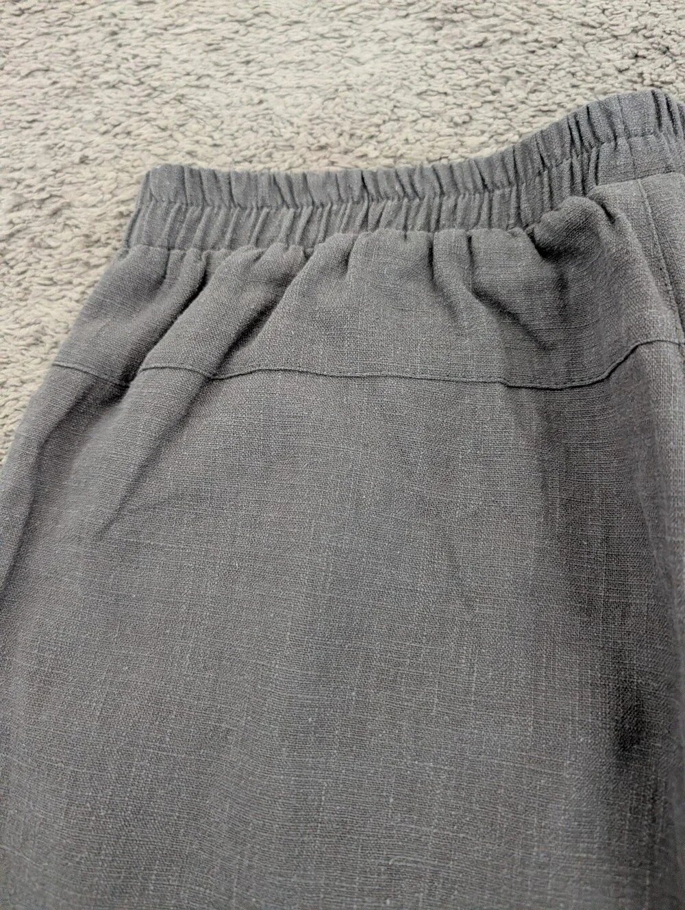 Grey Linen Pants Size M